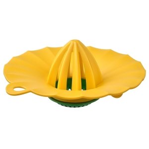 Lemon squeezer, bright yellow/bright green, 15 cm