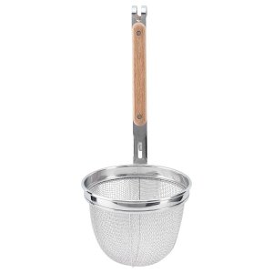 Noodle strainer, stainless steel/beech, 30 cm